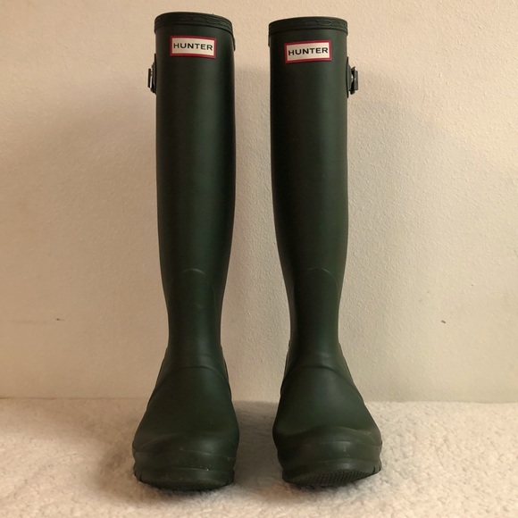 Hunter Original Tall Boots Sz 9F/8M - Picture 3 of 12
